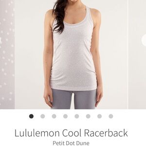 Lululemon Cool Racerback
Petit Dot Dune pit2pit 15” sz 2